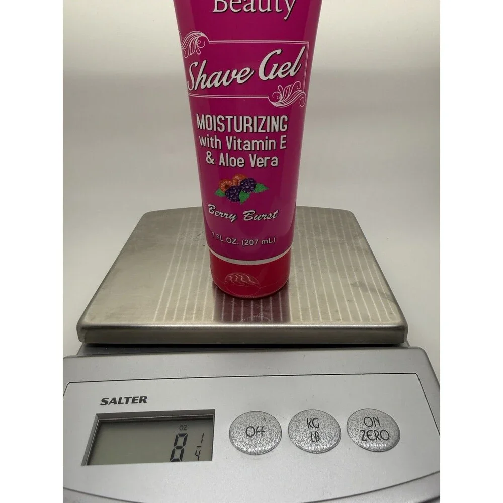 Bath & Beauty Shave Gel for Women Aloe & Vitamin-E Razor Protection Comfort 7oz.